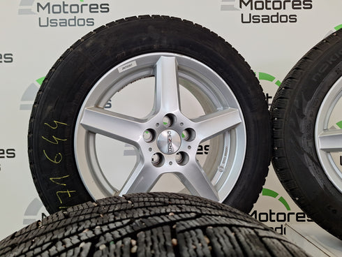 4 Jantes Dezent de 15 Polegadas 6J ET 45