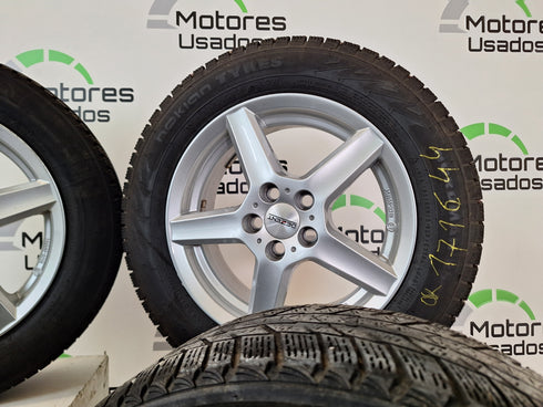 4 Jantes Dezent de 15 Polegadas 6J ET 45