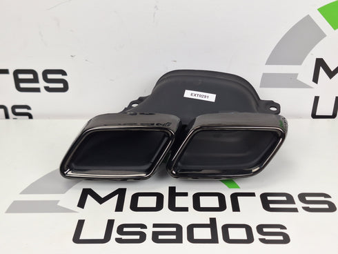 PONTEIRAS DE ESCAPE MERCEDES CLASSE C W205 14-18 LOOK C63 AMG