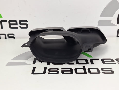 PONTEIRAS DE ESCAPE MERCEDES CLASSE C W205 14-18 LOOK C63 AMG