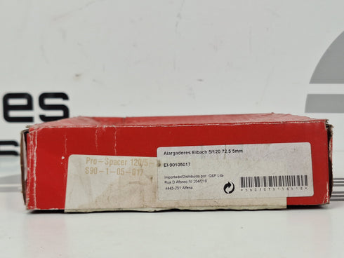 Eibach 2 Espaçadores 5mm 5x120 72.5mm