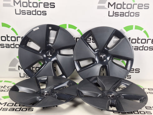 4 Tampões Tesla 18 polegadas