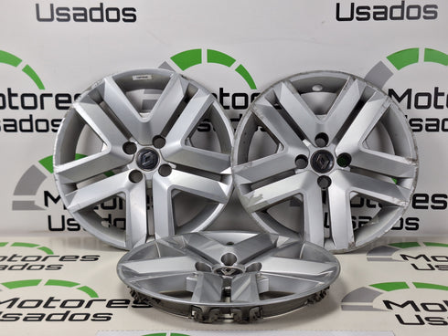 5 Tampões Renault 16 polegadas