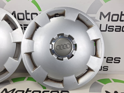 4 Tampões Audi A3 15 polegadas