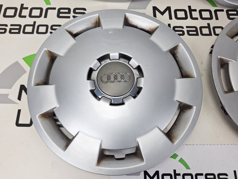 4 Tampões Audi A3 15 polegadas