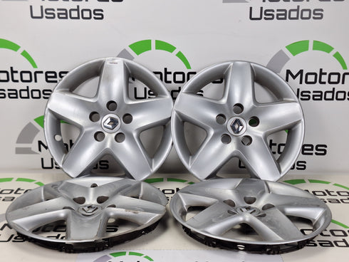4 Tampões Renault 16 polegadas