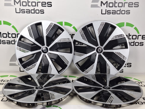 4 Tampões Renault 18 polegadas