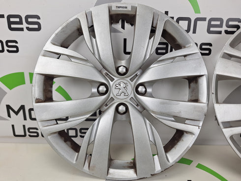 3 Tampões Peugeot 15 polegadas