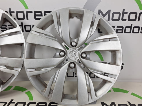 3 Tampões Peugeot 15 polegadas
