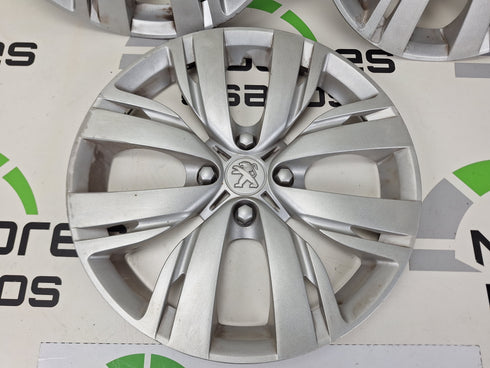 3 Tampões Peugeot 15 polegadas