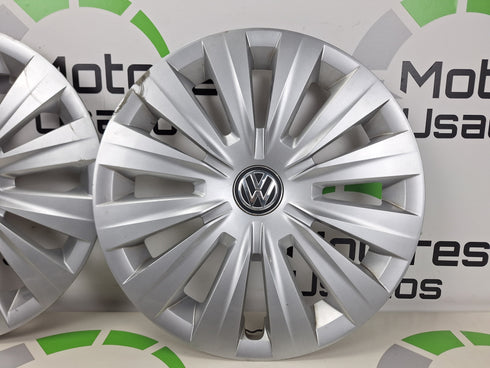 5 Tampões Volkswagen 15 polegadas
