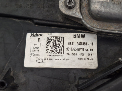 Farol Dianteiro Direito BMW Serie 2 F44