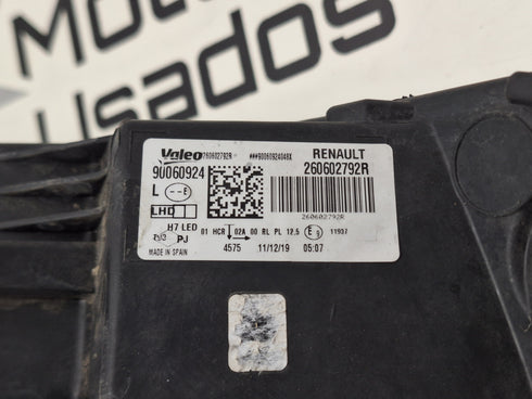 Farol Dianteiro Esquerdo Renault Megane IV