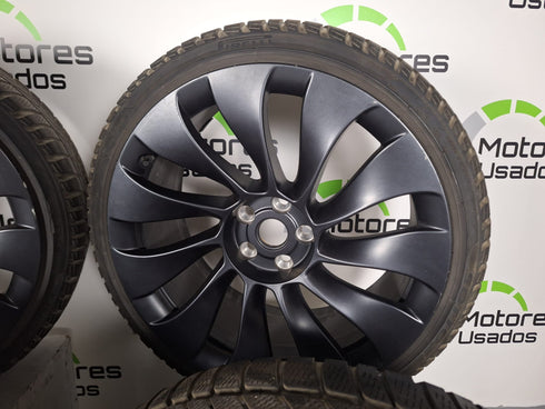 4 Jantes Tesla Overturbine de 20 Polegadas 9J ET 34