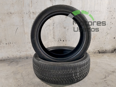 2 Pneus Continental Winter Contact 235/45 R21