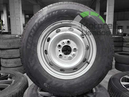 1 Jante 15 de ferro C/pneu 215/70 5x118 Ducato, Boxer, Jumper