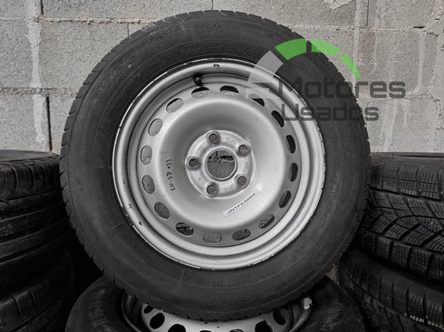 4 Jantes de Ferro Volkswagen 195/65 R15
