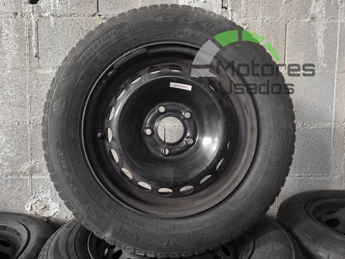 1 Jante de Ferro 15 Renault c/pneu 195/65 5x114.3