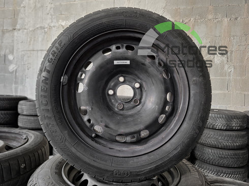 1 Jante de Ferro 15 Volkswagen c/pneu 185/60 5x100