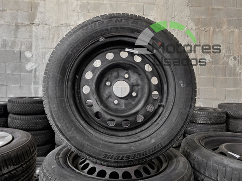 1 Jante de Ferro 15 c/pneu 195/60 4x114.3