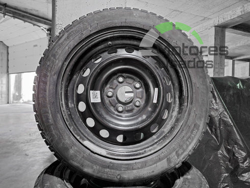 4 Jantes de Ferro 16 c/pneus 205/55 5x114.3