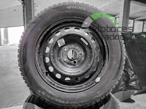 4 Jantes de Ferro 15 c/pneus 185/65 5x100