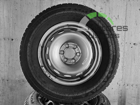 4 Jantes de Ferro 16 c/pneus 235/65 6x120 Ford