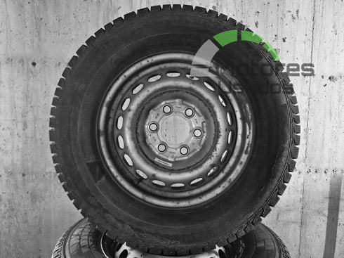 4 Jantes de Ferro 16 c/pneus 235/65 6X130 Mercedes-benz