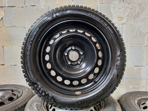 4 Jantes de Ferro 18 Renault c/pneus 215/55 5x114.3