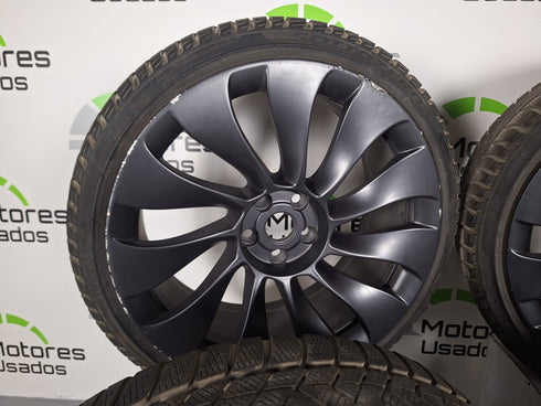 4 Jantes Tesla Overturbine de 20 Polegadas 9J ET 34