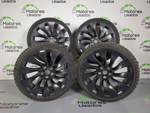 4 Jantes Tesla Overturbine de 20 Polegadas 9J ET 34