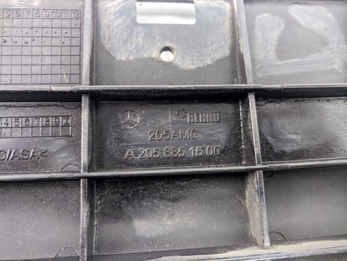 Cobertura Inferior do Para-Choques Traseiro Mercedes w205 A2058851600