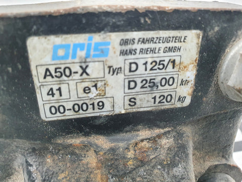 Engate de Bola de reboque Oris A50-X D 125/1