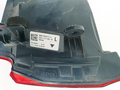 Farol Traseiro Esquerdo BMW Serie 3 F34 63217417469