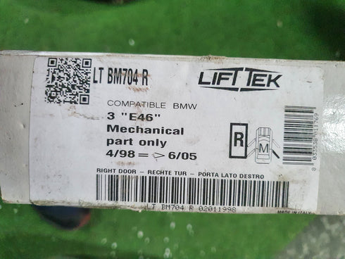 Mecanismo do Elevador do Vidro Direito para BMW Série 3 E46 LT BM704 R
