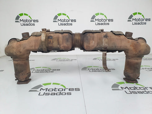 Panela Final de Escape com Catalisadores Porsche 911 997 Turbo