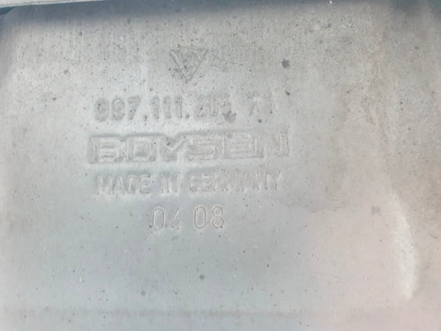 Panela Final de Escape com Catalisadores Porsche 911 997 Turbo