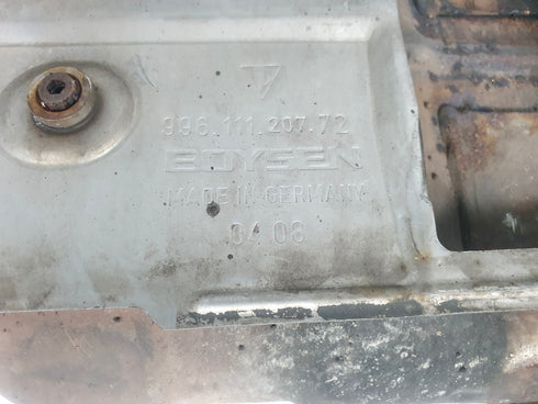 Panela Final de Escape com Catalisadores Porsche 911 997 Turbo