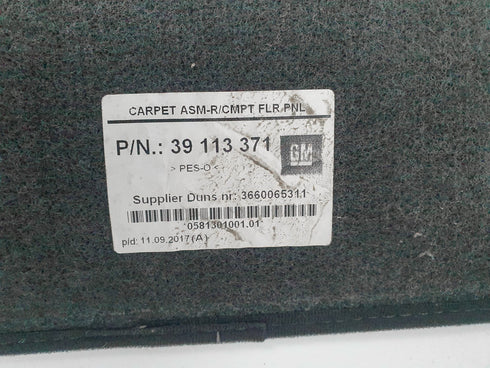 Tapete da Mala para Opel Zafira Tourer C 39113371