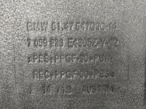 Chão da Mala para BMW Serie 3 E90, E91, E92 7059233